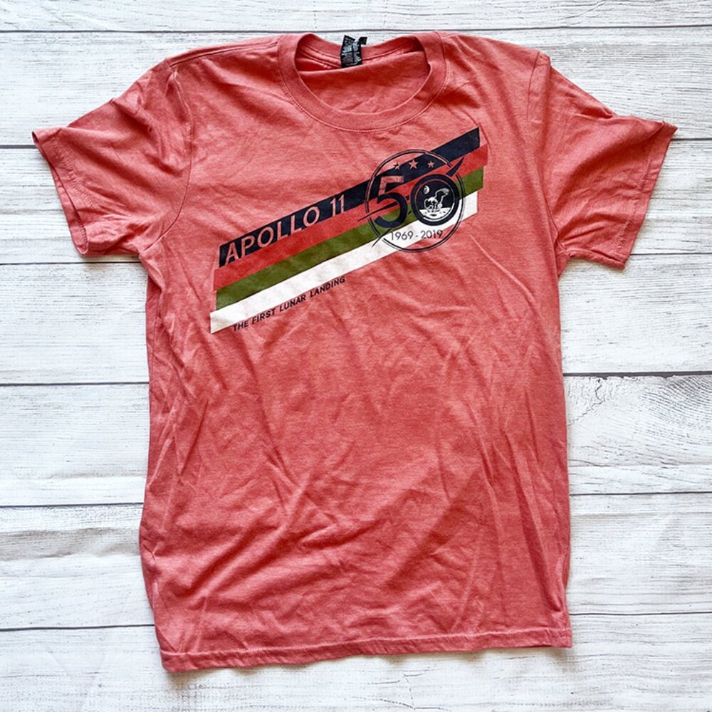 NASA Apollo 11 T-Shirt from U.S. Space & Rocket Center Huntsville Womens SM NWOT